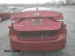 2017 Hyundai Elantra SE with VIN 5NPD84LF6HH140084, listed as a Copart auction lot 49101885 with 165,593 mi miles and Salvage Title. Bid and sale history available at DreamBid. Image 6.