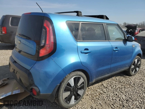 2016 Kia Soul + with VIN KNDJP3A54G7300119, listed as a Copart auction lot 49018125 with 0 mi miles and Clean Title. Bid and sale history available at carsss.com. Image 3.