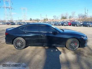 2023 Acura TLX Type S with VIN 19UUB7F06PA002711, listed as a IAAI auction lot 41641648 with 1 mi miles. Bid and sale history available at carsss.com. Image 12.