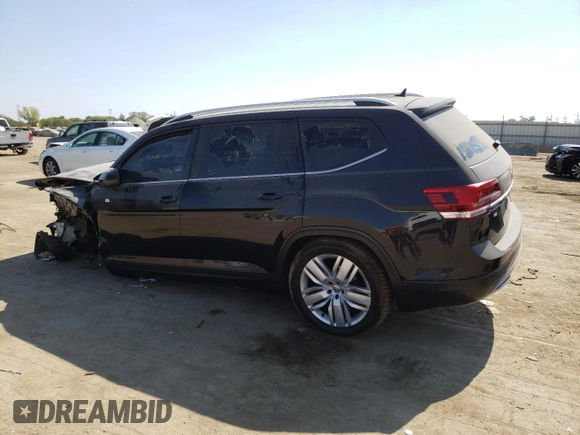 2019 Volkswagen Atlas SE z VIN 1V2UR2CAXKC513442, wystawiony jako Copart lot #72090904 z przebiegiem 116 298 mil mil oraz Szkoda całkowita • Salvage title. Historia ofert i sprzedaży dostępna na DreamBid. Obrazek 2.