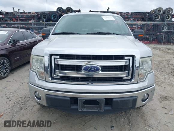 2014 Ford F-150 XL with VIN 1FTFW1CF9EFA40824, listed as a IAAI auction lot 41843053 with 124,613 mi miles. Bid and sale history available at carsss.com. Image 12.
