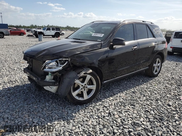 2018 Mercedes-Benz GLE 350 with VIN 4JGDA5HB7JB106271, listed as a Copart auction lot 54541115 with 170,804 mi miles and Clean Title. Bid and sale history available at DreamBid. Image 1.