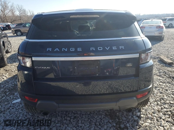 2013 Land Rover Range Rover Evoque Prestige Premium with VIN SALVV2BG8DH811011, listed as a Copart auction lot 85152384 with 95,164 mi miles and Salvage Title. Bid and sale history available at carsss.com. Image 6.