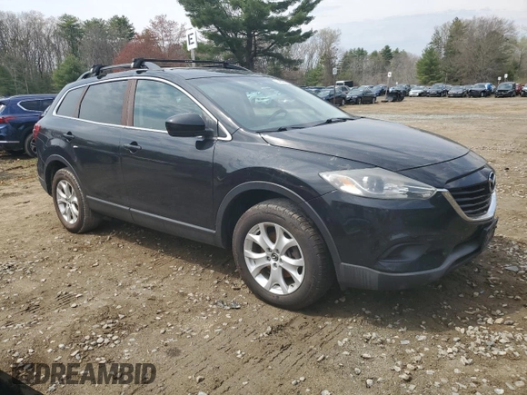 2013 Mazda CX-9 Sport with VIN JM3TB3BV1D0419621, listed as a Copart auction lot 54652095 with 209,094 mi miles and Clean Title. Bid and sale history available at carsss.com. Image 4.