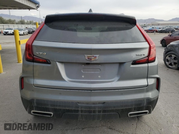 2024 Cadillac XT4 FWD Premium Luxury with VIN 1GYFZCR47RF126643, listed as a Copart auction lot 55529655 with 24,583 mi miles and Clean title. Bid and sale history available at DreamBid. Image 6.