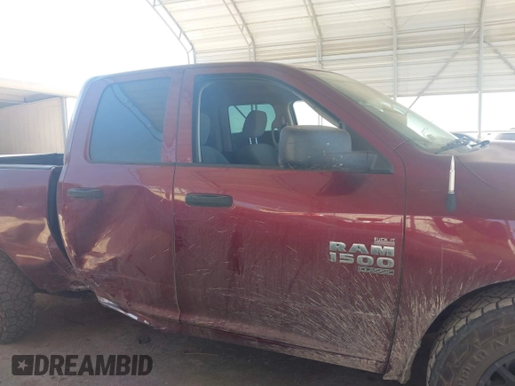 2019 Ram 1500 Tradesman with VIN 1C6RR6FG7KS704795, listed as a IAAI auction lot 41805925 with 123,959 mi miles and . Bid and sale history available at DreamBid. Image 13.