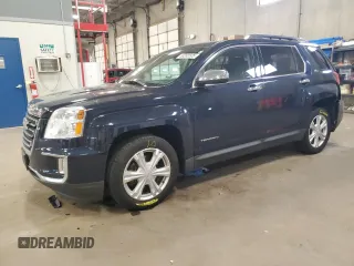 2017 GMC Terrain SLT with VIN 2GKFLUEK1H6277847, listed as a Copart auction lot 53280505 with 99,874 mi miles and Salvage Title. Bid and sale history available at carsss.com. Image 1.