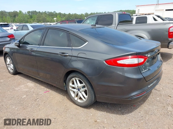 2016 Ford Fusion SE with VIN 3FA6P0H7XGR319039, listed as a IAAI auction lot 42051350 with 107,301 mi miles. Bid and sale history available at carsss.com. Image 3.