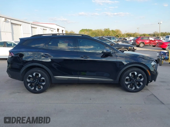2023 Kia Sportage X-Line with VIN 5XYK6CAF8PG022151, listed as a IAAI auction lot 41676718 with 50,061 mi miles. Bid and sale history available at carsss.com. Image 13.