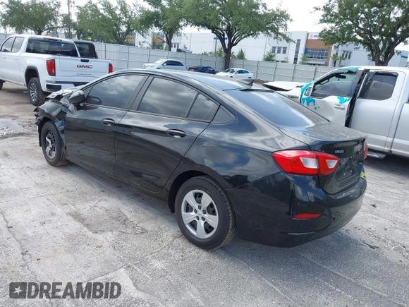 2018 Chevrolet Cruze LS with VIN 1G1BC5SM0J7119083, listed as a IAAI auction lot 42130123 with 139,283 mi miles and . Bid and sale history available at DreamBid. Image 3.