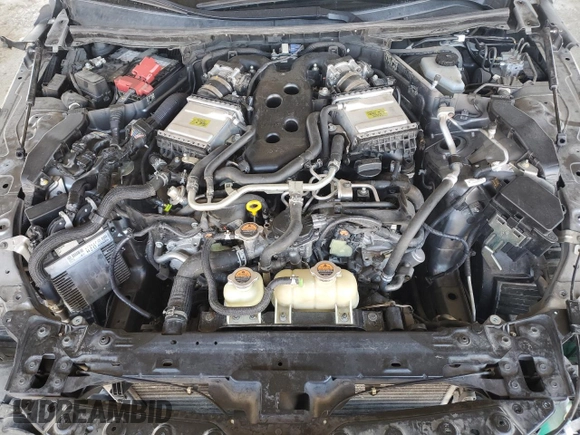 2018 Infiniti Q50 3.0t LUXE with VIN JN1EV7AR7JM442154, listed as a Copart auction lot 48380775 with 116,841 mi miles and Non Repairable. Bid and sale history available at carsss.com. Image 12.