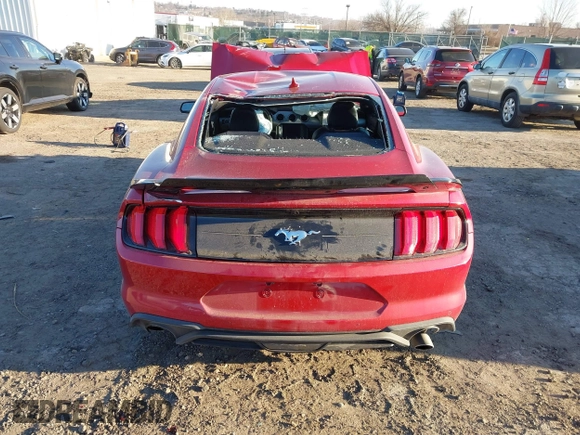 2023 Ford Mustang EcoBoost with VIN 1FA6P8TH0P5113505, listed as a IAAI auction lot 41330154 with 13,456 mi miles. Bid and sale history available at carsss.com. Image 17.