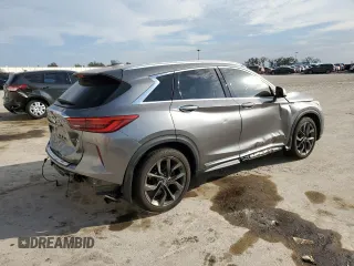 2019 Infiniti QX50 LUXE with VIN 3PCAJ5M16KF117863, listed as a Copart auction lot 37805623 with 37,853 mi miles. Bid and sale history available at carsss.com. Image 3.