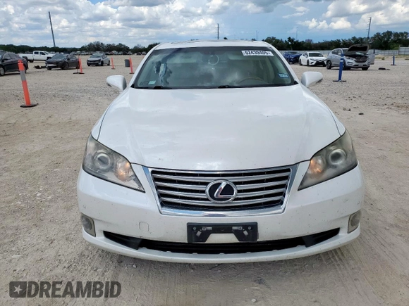 2012 Lexus ES 330 with VIN JTHBK1EG3C2490827, listed as a Copart auction lot 62430405 with 110,944 mi miles and Salvage title. Bid and sale history available at DreamBid. Image 5.