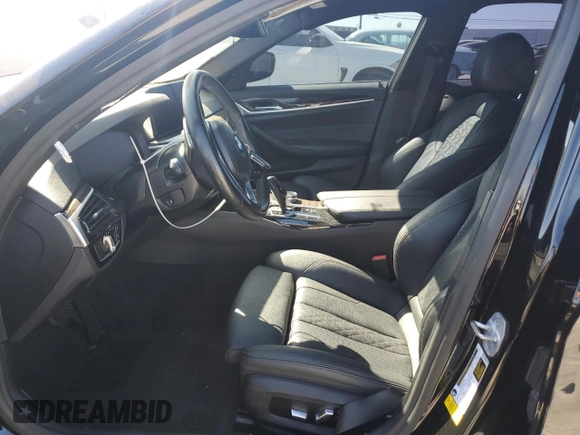 2021 BMW 5 Series 530i with VIN WBA53BH06MWW97316, listed as a Copart auction lot 46530955 with 72,891 mi miles and Salvage title. Bid and sale history available at DreamBid. Image 7.