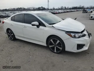 2019 Subaru Impreza Sport with VIN 4S3GKAJ69K3615388, listed as a Copart auction lot 46227915 with 53,946 mi miles and Salvage Title. Bid and sale history available at carsss.com. Image 4.