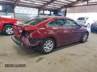 2017 Subaru Legacy with VIN 4S3BNAB63H3021260, listed as a Copart auction lot 46784305 with 85,319 mi miles and Salvage Title. Bid and sale history available at carsss.com. Image 3.