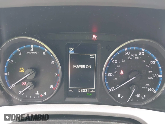 2018 Toyota RAV4 XLE with VIN 2T3RFREV5JW811742, listed as a IAAI auction lot 42030276 with 58,034 mi miles. Bid and sale history available at carsss.com. Image 7.