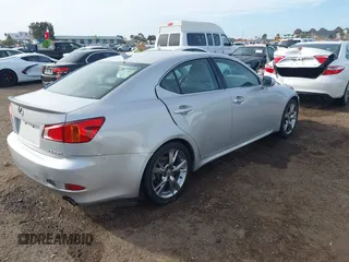 2009 Lexus IS 250 with VIN JTHBK262495105372, listed as a IAAI auction lot 41734031 with 244,111 mi miles. Bid and sale history available at carsss.com. Image 4.