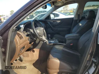 2010 Infiniti FX with VIN JN8AS1MW9AM856785, listed as a Copart auction lot 63583555 with 241,400 mi miles and Salvage title. Bid and sale history available at DreamBid. Image 7.