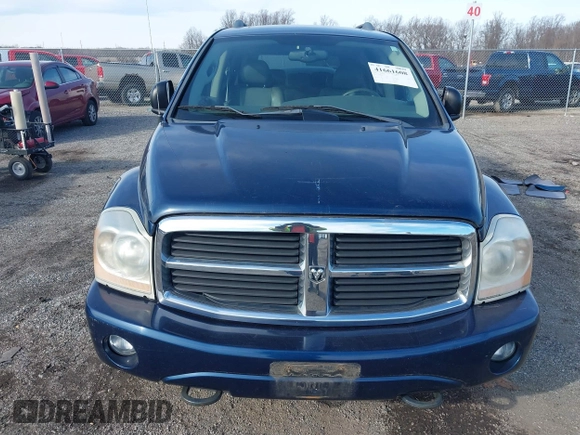 2004 Dodge Durango Limited with VIN 1D4HB58N44F120853, listed as a IAAI auction lot 41661608 with 132,779 mi miles and . Bid and sale history available at DreamBid. Image 12.