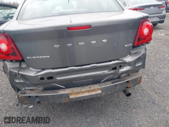 2013 Dodge Avenger SXT with VIN 1C3CDZCB6DN568480, listed as a IAAI auction lot 38104186 with 129,203 mi miles and . Bid and sale history available at DreamBid. Image 6.
