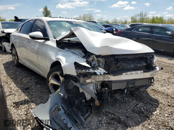 2020 Honda Accord Touring z VIN 1HGCV2F97LA018169, wystawiony jako Copart lot #55828685 z przebiegiem Nie podano mil oraz Szkoda całkowita • Salvage title. Historia ofert i sprzedaży dostępna na DreamBid. Obrazek 4.