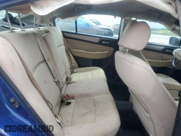 2015 Subaru Legacy Premium с VIN 4S3BNAC66F3050585, выставлен на аукционе Copart как лот 59318765 с пробегом Не указан миль и Списание • Salvage title. История ставок и продаж доступна на DreamBid. Изображение 10.