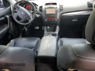 2012 Kia Sorento SX with VIN 5XYKW4A29CG308152, listed as a Copart auction lot 64895355 with 126,816 mi miles and Salvage title. Bid and sale history available at DreamBid. Image 8.