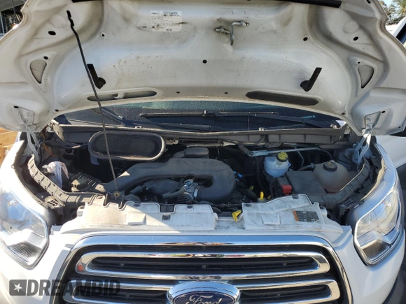 2018 Ford Transit with VIN 1FTYR1ZM2JKA65233, listed as a Copart auction lot 49108555 with 88,264 mi miles and Salvage Title. Bid and sale history available at carsss.com. Image 12.