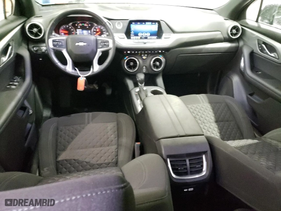 2019 Chevrolet Blazer with VIN 3GNKBGRSXKS656015, listed as a Copart auction lot 85767604 with 30,979 mi miles and Salvage Title. Bid and sale history available at carsss.com. Image 8.