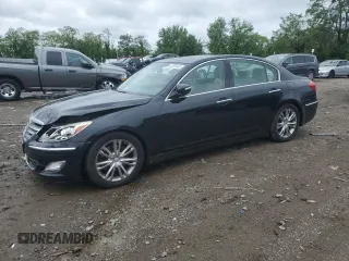 2012 Hyundai Genesis 3.8L z VIN KMHGC4DD3CU211938, wystawiony jako Copart lot #55797445 z przebiegiem 156 574 mil mil oraz Szkody całkowita. Historia ofert i sprzedaży dostępna na DreamBid. Obrazek 1.