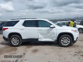 2021 Chevrolet Traverse LT Cloth with VIN 1GNERGKW2MJ181213, listed as a IAAI auction lot 41899383 with 49,642 mi miles and . Bid and sale history available at DreamBid. Image 13.