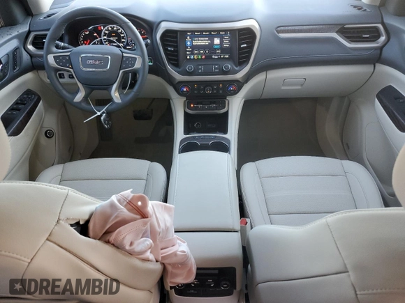 2023 GMC Acadia Denali with VIN 1GKKNPLS7PZ256761, listed as a Copart auction lot 49346845 with 8,290 mi miles and Salvage title. Bid and sale history available at DreamBid. Image 8.