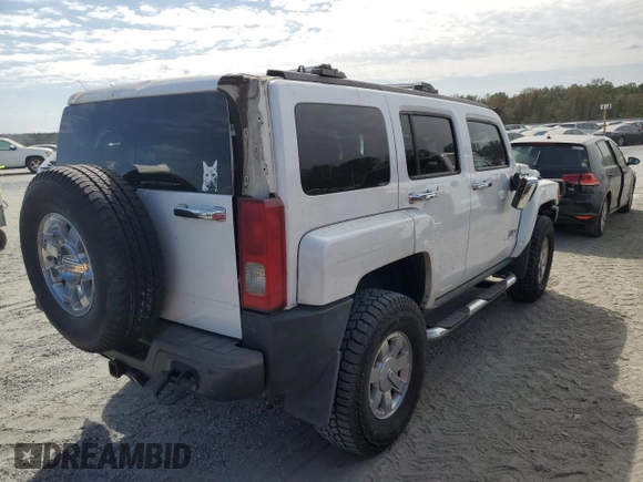 2006 Hummer H3 with VIN 5GTDN136668116685, listed as a Copart auction lot 74241474 with 144,273 mi miles and Salvage Title. Bid and sale history available at carsss.com. Image 3.