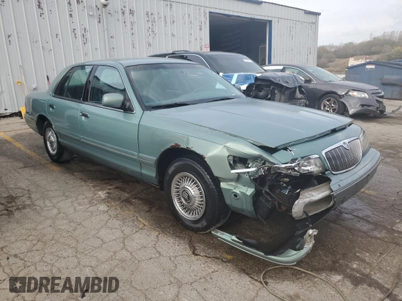 1997 Mercury Grand Marquis GS z VIN 2MELM74W7VX687221, wystawiony jako Copart lot #78665224 z przebiegiem 226 077 mil mil oraz Szkoda całkowita • Salvage title. Historia ofert i sprzedaży dostępna na DreamBid. Obrazek 4.