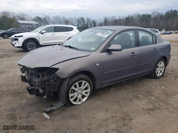 2008 Mazda Mazda3 Man i Sport *Ltd Avail* with VIN JM1BK32F281874636, listed as a Copart auction lot 47120035 with 213,976 mi miles and Salvage Title. Bid and sale history available at carsss.com. Image 1.