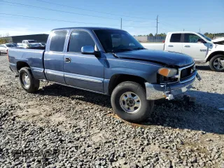 2000 GMC New Sierra 1500 SLE with VIN 2GTEK19T8Y1250220, listed as a Copart auction lot 49638885 with 345,567 mi miles and Salvage Title. Bid and sale history available at carsss.com. Image 4.