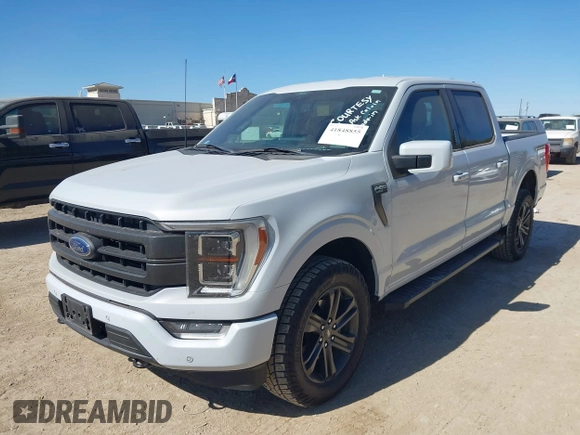2022 Ford F-150 XL with VIN 1FTFW1E89NKD24668, listed as a IAAI auction lot 41848855 with 73,590 mi miles. Bid and sale history available at carsss.com. Image 6.