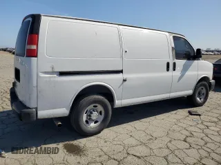 2010 Chevrolet Express Cargo Van with VIN 1GCZGFBA6A1171066, listed as a Copart auction lot 54843185 with 501,631 mi miles and Clean Title. Bid and sale history available at carsss.com. Image 3.