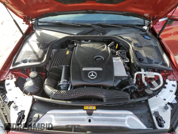 2017 Mercedes-Benz C 300 with VIN WDDWK4JB2HF430767, listed as a Copart auction lot 83460074 with Not Provided miles and Salvage Title. Bid and sale history available at DreamBid. Image 11.