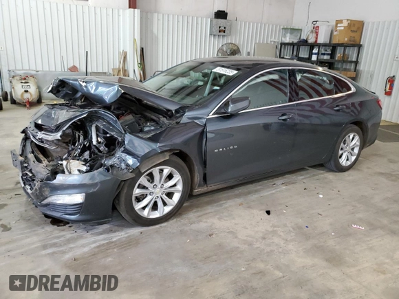 2021 Chevrolet Malibu LT with VIN 1G1ZD5ST9MF030576, listed as a Copart auction lot 51516235 with 123,237 mi miles and Salvage Title. Bid and sale history available at DreamBid. Image 1.