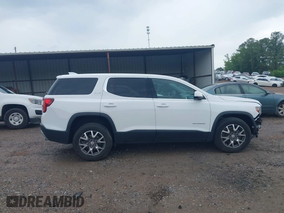 2020 GMC Acadia SLE with VIN 1GKKNKLA7LZ193312, listed as a IAAI auction lot 42083827 with 110,287 mi miles and . Bid and sale history available at DreamBid. Image 14.
