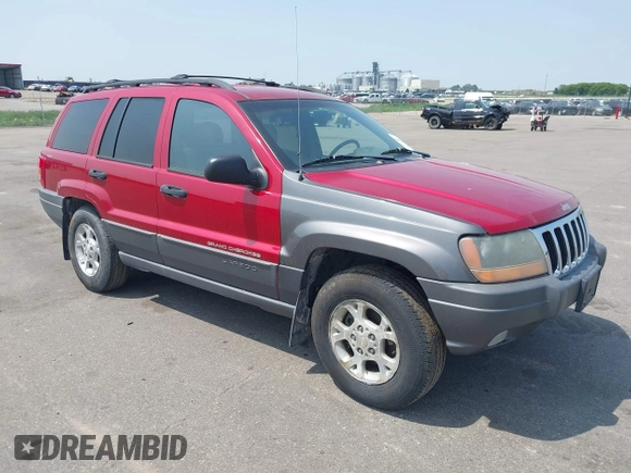 2001 Jeep Grand Cherokee Laredo with VIN 1J4GW48S81C727262, listed as a IAAI auction lot 42402470 with 228,167 mi miles and . Bid and sale history available at DreamBid. Image 1.