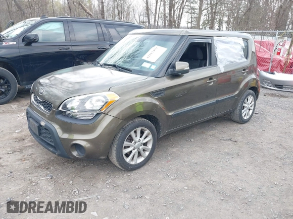 2013 Kia Soul ! with VIN KNDJT2A63D7496113, listed as a IAAI auction lot 42117479 with 53,805 mi miles. Bid and sale history available at carsss.com. Image 2.