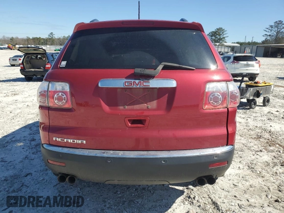 2012 GMC Acadia SLT2 with VIN 1GKKRSED8CJ124882, listed as a Copart auction lot 46478405 with 155,645 mi miles and Salvage Title. Bid and sale history available at carsss.com. Image 6.
