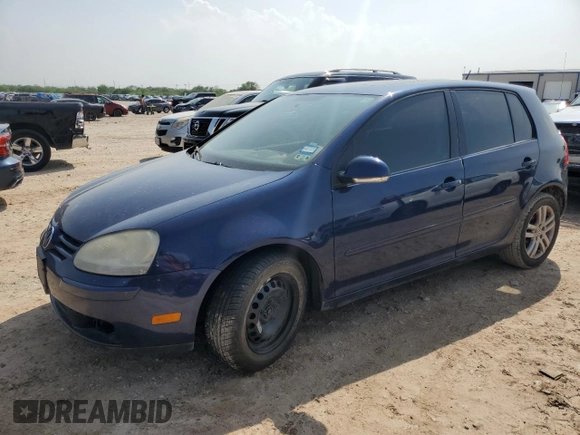 2007 Volkswagen Rabbit with VIN WVWDR91K07W237512, listed as a Copart auction lot 50466105 with 140,099 mi miles and Clean title. Bid and sale history available at DreamBid. Image 1.