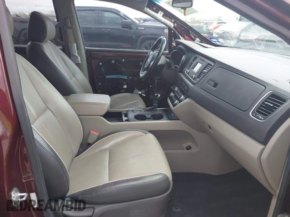 2017 Kia Sedona LX with VIN KNDMB5C16H6237873, listed as a IAAI auction lot 41914092 with 105,900 mi miles and . Bid and sale history available at DreamBid. Image 5.