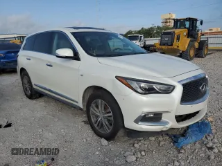 2017 Infiniti QX60 with VIN 5N1DL0MNXHC510523, listed as a Copart auction lot 54794295 with 163,737 mi miles and Clean Title. Bid and sale history available at DreamBid. Image 4.