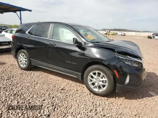 2022 Chevrolet Equinox LT with VIN 3GNAXKEV3NL113961, listed as a Copart auction lot 50740045 with 49,555 mi miles and Salvage Title. Bid and sale history available at DreamBid. Image 4.